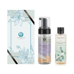 Beauty Rituals Box - Oczyszczająca pianka i tonik infuzyjny z zielonej herbaty