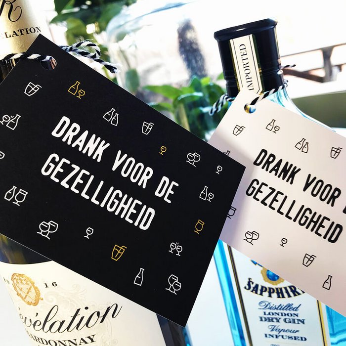 Drank voor de gezelligheid kaartjes