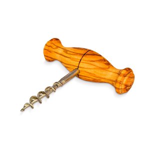 Korkenzieher aus Holz , Weinflaschenöffner