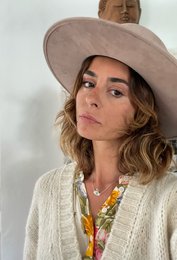 Naszyjnik Spiri Eye Niebieski Magia Srebrny
