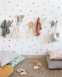Akvarel prikker wallsticker