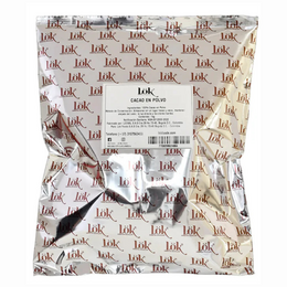  Brown cacao powder, fine texture, 1kg bag, sugar-free, pure cocoa ingredient, baking powder.