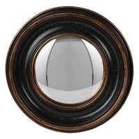 Spiegel Ø 23 cm Bruin polyresin bolle spiegel