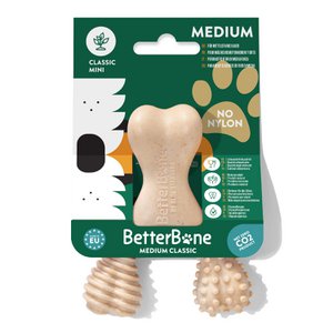 Betterbone Cubes - Mini Medium Classic (zonder nylon, CO2 neutraal gemaakt in Europa)