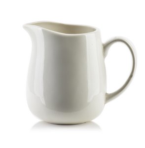 BASIC NATURE Milchglas 450ml 12,5xh11cm