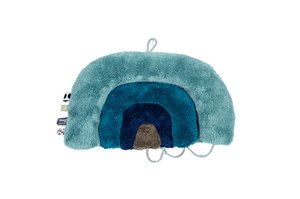 Grauer Nebel des Regenbogen-Puzzles