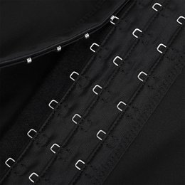 Shapewear 4-in-1 Waist Trainer Corset Bodysuit- Buttoned Tummy Control High Waist with Padded Bra