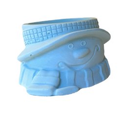 New In! Snowman Tealight Holder  - made of Jesmonite