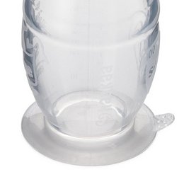 Haakaa Colector de Leche Silicona 100% Natural 150ml + Tapa Gris