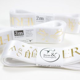 Satin ribbon Merry Christmas (3 m)
