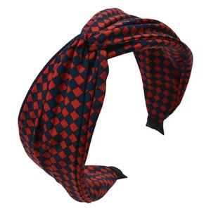 Haarband Dames Zwart Rood Synthetisch Haarbanden Vrouwen