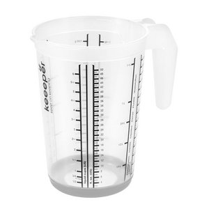 Keeper Measuring cup anti-slip 1.5L gray