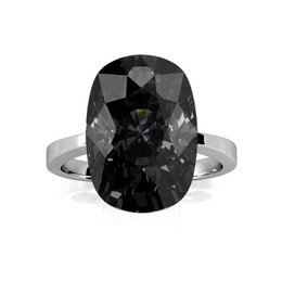 Bague Classic – Argenté et Noir