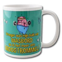 Funny Mug Washboard Belly