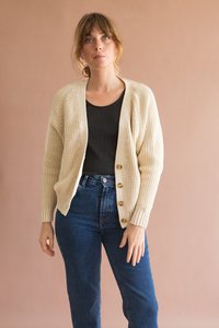 Gueda Momfit Denim Trousers vintage blue