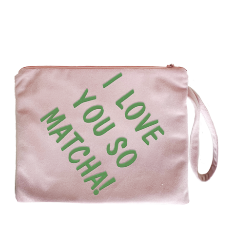 Cosmetische Samt "en Loga So Matcha"