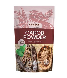 Carob powder, organic, Dragon Superfoods, 200g
