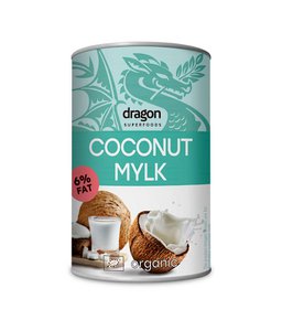 Coconut mylk, 6% fats, organic, Dragon Superfoods, 400g