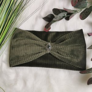 Strong Women - Khaki brede corduroy