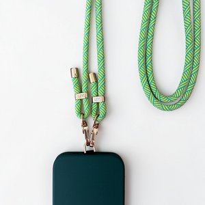 Neck strap - yellow - turquoise