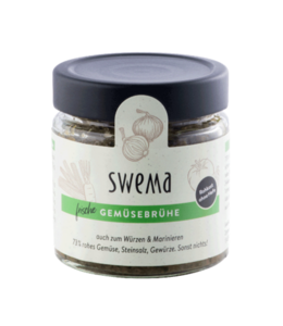 Fresh organic vegetable broth 210g for 8 liters