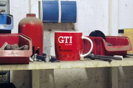 Volkswagen VW GTI Coffee Mug 370ml - GTI The Legend/Red
