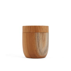 The Teak Root Jar Low - M
