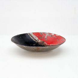 Grande ciotola "Leo" Ø 38 cm fatta di barili di petrolio riciclati Upcycling | colori diversi