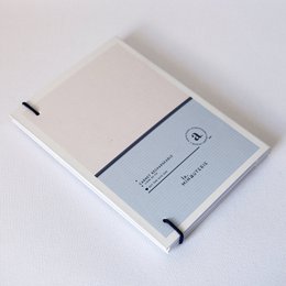 Cuaderno de bitácora recargable "Le Reporter" - Rayado + hojas en blanco