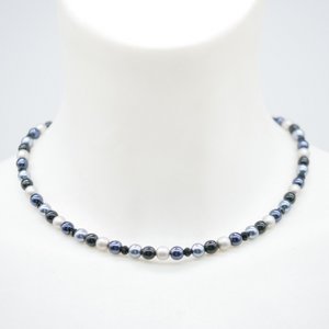 Korte ketting Stephisimo "Basics", Evening Blue