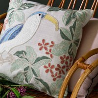 Pastellfarbener TUCANA-Kissenbezug