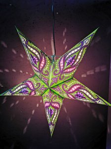 Papierstern 60cm - weitere Farben wählbar