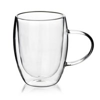 PETER 380ml boro glass mug 8.2x5.4x12cm