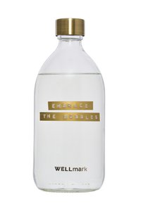 Badzeep 500ml frisse linnen - messing dop