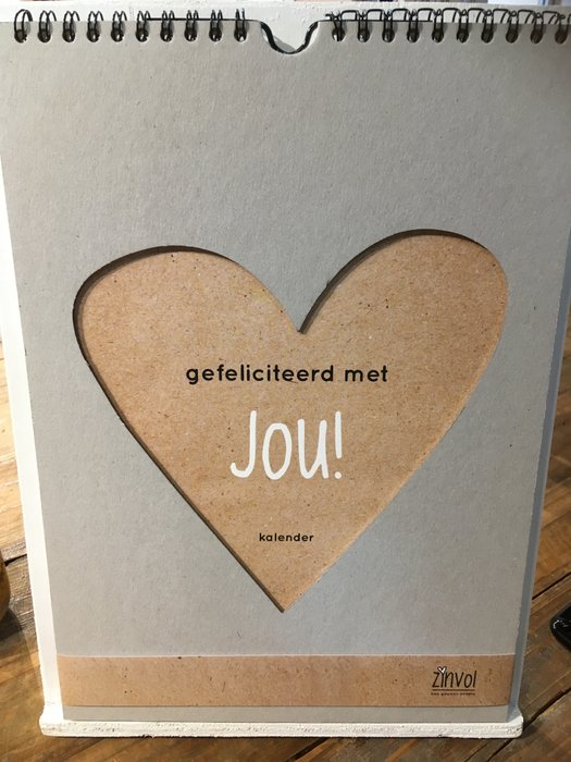 Kalender Gefeliciteerd met jou