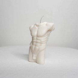 Amari men torso candle