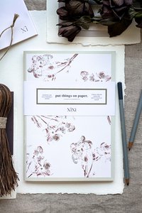 Lined | Notebook Hellebores 