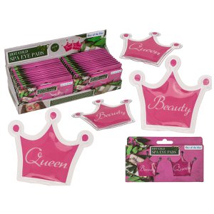 Eyes pads in crown shape, quick help with eye circles