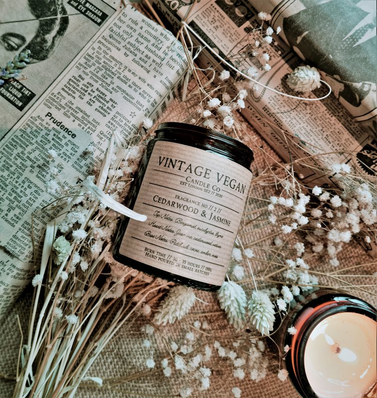 VINTAGE VEGAN CANDLES - 3