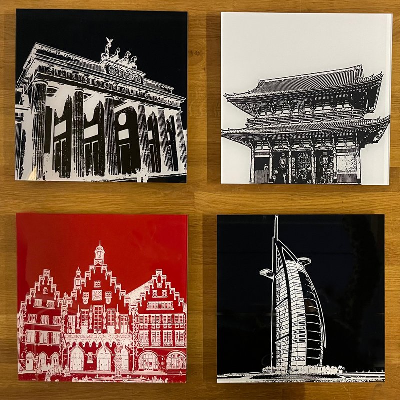ART DOMINO® CITIES IN POP ART - 5