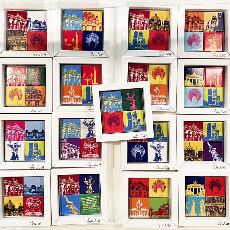ART DOMINO® CITIES IN POP ART - 6