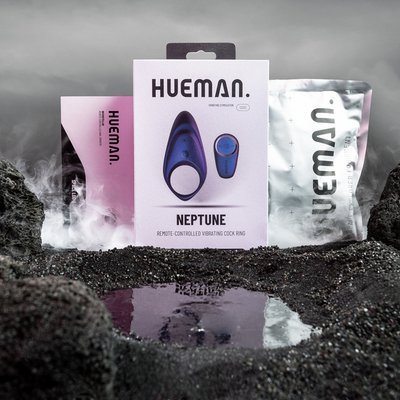 hueman neptune remote controlled vibrating cock ring NEPTUNE Vibrating Penis Ring with Remote Control
