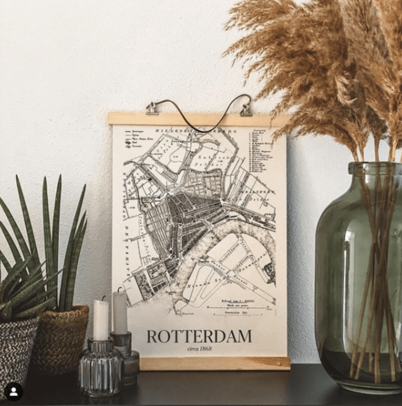 Vintage Stadskaart - 5
