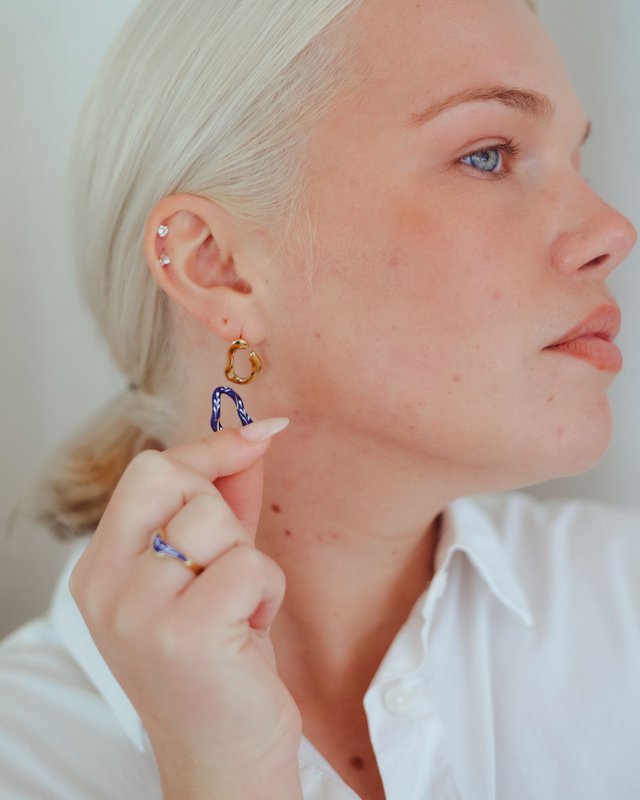Enamel Painted Jewelry | EenPorcelain - 1