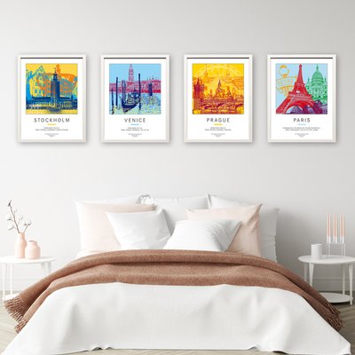 ART DOMINO® CITIES IN POP ART