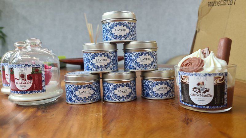 LAVURI.eu Home Decor & Gourmet Dessert Candles, 100% handmade in EU for EU - 8