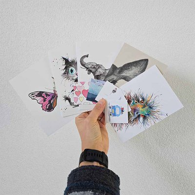 Quirine ter Huurne mixed media illustraties