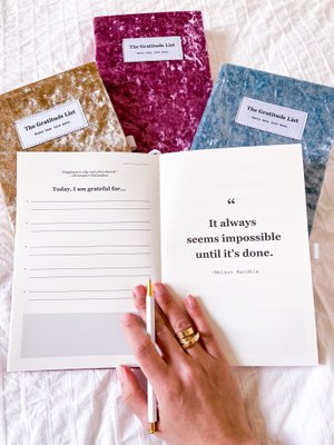The Gratitude List Journals