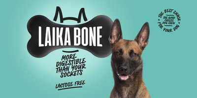 LAIKA BONE Healthy dog cheese chews, dental chews, yak.