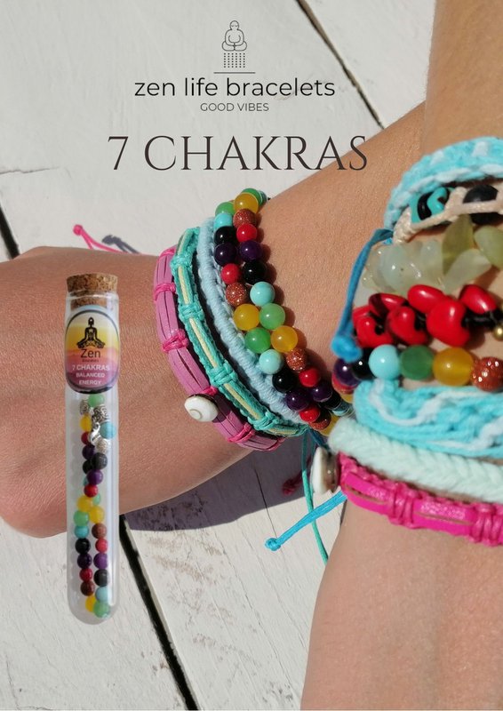 ZEN LIFE BRACELETS/ THE 7 CHAKRAS BRACELET - 4